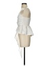 Venus Silver White Sleeveless Top Size 4 - photo 5