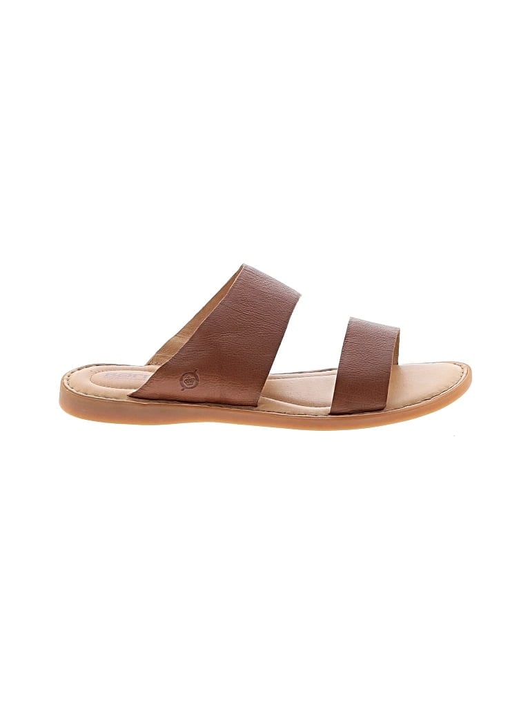 Pre-owned Born Sandals In Brown