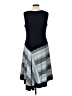 MSK Chevron-herringbone Blue Casual Dress Size L - photo 2