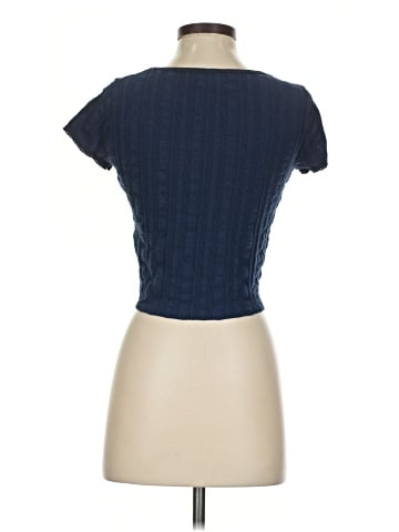 Madewell Pointelle Scoopneck Crop Tee (view 2)