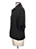 Veronica M. Black Short Sleeve Blouse Size L - photo 5