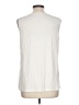 Dana Buchman 100% Polyester Ivory Sleeveless Blouse Size L - photo 2