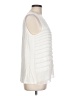 Dana Buchman 100% Polyester Ivory Sleeveless Blouse Size L - photo 4