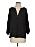 Joie 100% Polyester Black 3/4 Sleeve Blouse Size S - photo 1