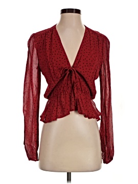 Reformation Long Sleeve Blouse
