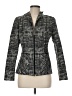 Lafayette 148 New York 100% Polyester Tweed Gray Jacket Size 6 - photo 1