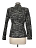 Lafayette 148 New York 100% Polyester Tweed Gray Jacket Size 6 - photo 2