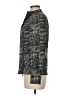 Lafayette 148 New York 100% Polyester Tweed Gray Jacket Size 6 - photo 5