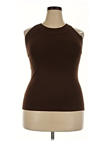 Ann Taylor Factory Sleeveless T-Shirt (view 1)