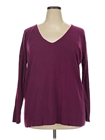 Woman Within Pullover Sweater (view 1)