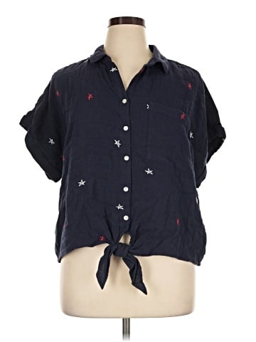 BeachLunchLounge Short Sleeve Blouse (view 1)