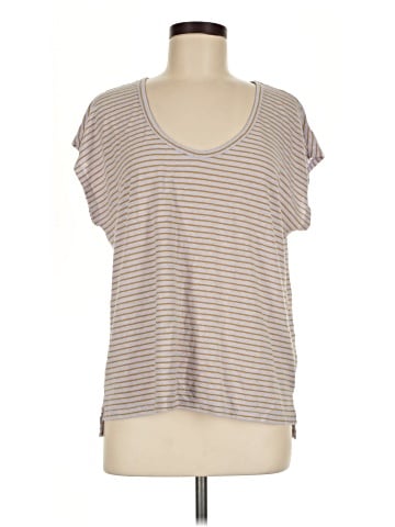 Madewell Linen-Blend U-Scoop Tee (view 1)