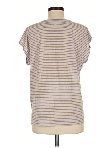 Madewell Linen-Blend U-Scoop Tee (view 2)