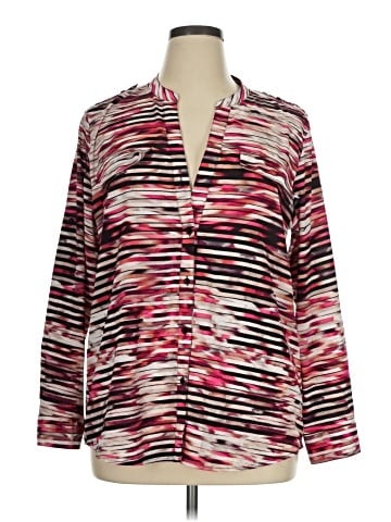 Calvin Klein Long Sleeve Blouse (view 1)