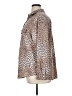 Chico's Animal Print Tan Long Sleeve Blouse Size XL - photo 5