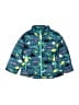 Cat & Jack 100% Polyester Print Blue Snow Jacket 9-12 MO / 12 MO - photo 1