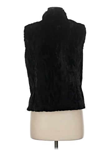 JM Collection Faux Fur Vest (view 2)