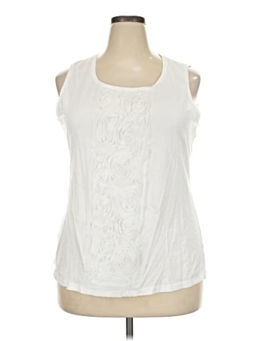 Cable & Gauge Sleeveless T-Shirt (view 1)