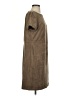 Chico's Solid Brown Casual Dress Size S - photo 4
