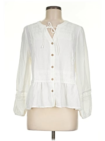 Maurices Long Sleeve Blouse (view 1)