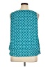 Worthington 100% Polyester Teal Tank Top Size XL - photo 2