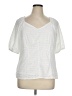 Cato White Short Sleeve Blouse Size XL - photo 1