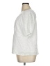 Cato White Short Sleeve Blouse Size XL - photo 5