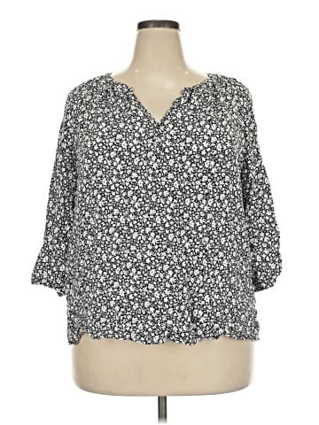 Jones & Co 3/4 Sleeve Blouse (view 1)