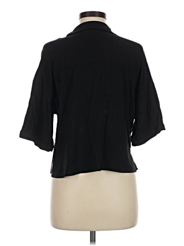 Moa Moa 3/4 Sleeve Button-Down Shirt (view 2)
