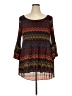 Cato 100% Polyester Black 3/4 Sleeve Blouse Size 18 - 20 - photo 1