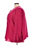 Calvin Klein Solid Pink Long Sleeve Blouse Size 3X - photo 5