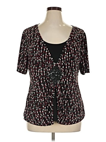 Studio 1940 Short Sleeve Blouse (view 1)