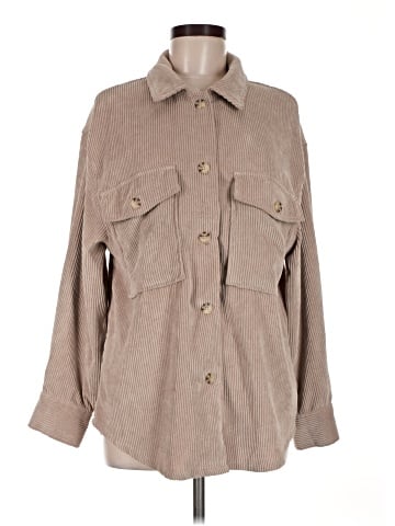Ashley by 26 International 3/4 Sleeve Button-Down Shirt (view 1)