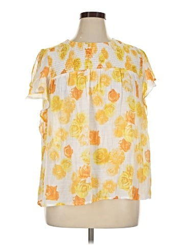 Counterparts Short Sleeve Blouse (view 1)