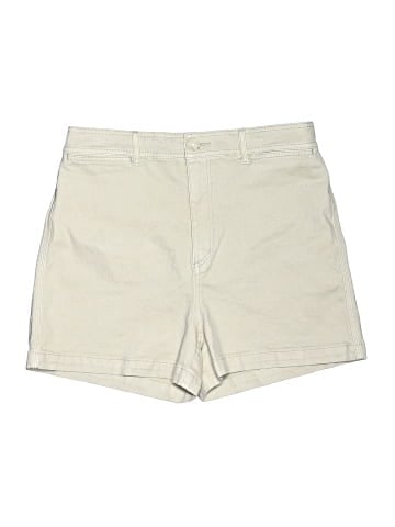 Ann Taylor LOFT Khaki Shorts (view 1)