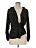 CAbi 100% Polyester Black Long Sleeve Blouse Size XS - photo 1