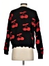 Aqua Hearts Black Pullover Sweater Size XS - photo 2