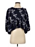 Unbranded Blue 3/4 Sleeve Blouse Size S - photo 1