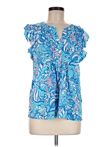 Lilly Pulitzer Short Sleeve Blouse (view 1)