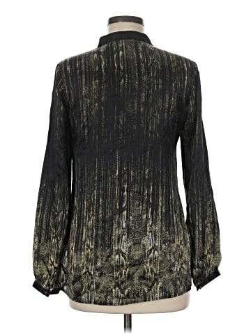 Robert Graham Long Sleeve Silk Top (view 2)