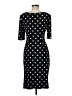 Connected Apparel Polka Dots Black Cocktail Dress Size 6 - photo 2