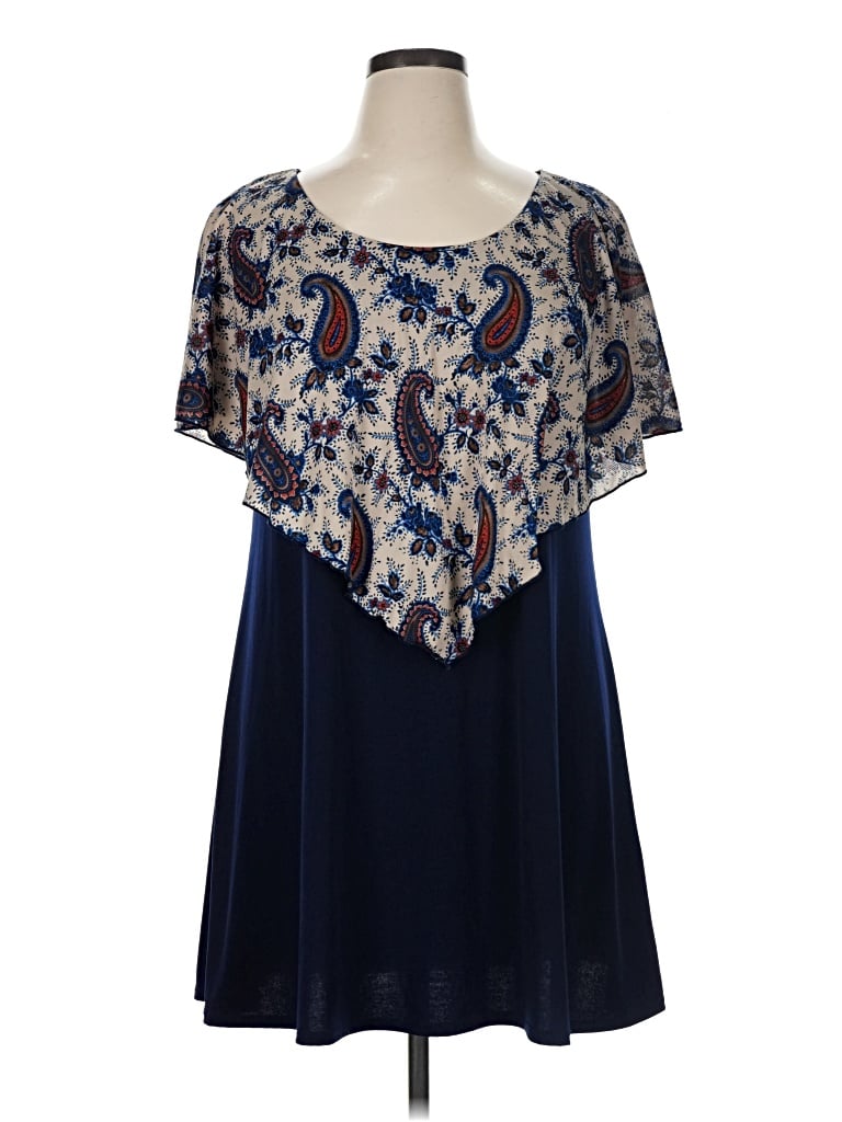 Pre-owned Naif Casual Dress In Blue