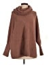 Jessica Simpson 100% Polyester Brown Turtleneck Sweater Size XS - photo 1