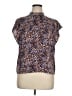 Nine West 100% Polyester Brown Short Sleeve Turtleneck Size XL - photo 1