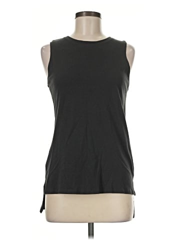Zara W&B Collection Sleeveless T-Shirt (view 1)