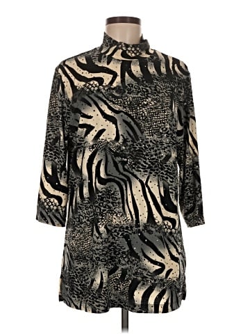Susan Graver 3/4 Sleeve Blouse (view 1)