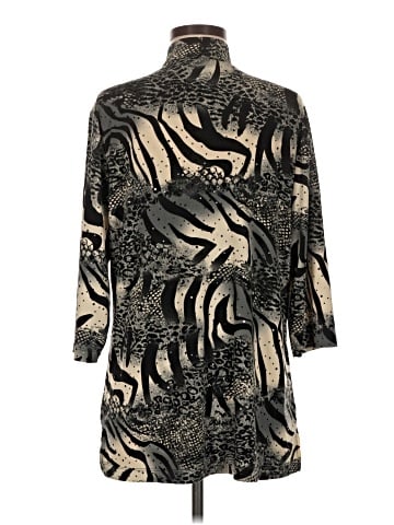 Susan Graver 3/4 Sleeve Blouse (view 2)