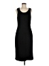 Pixley Solid Black Casual Dress Size M - photo 1