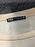 Zara Ivory Sweatshirt Size M - photo 7