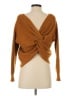 Amour Vert 100% Wool Brown Wool Pullover Sweater Size XS - photo 2